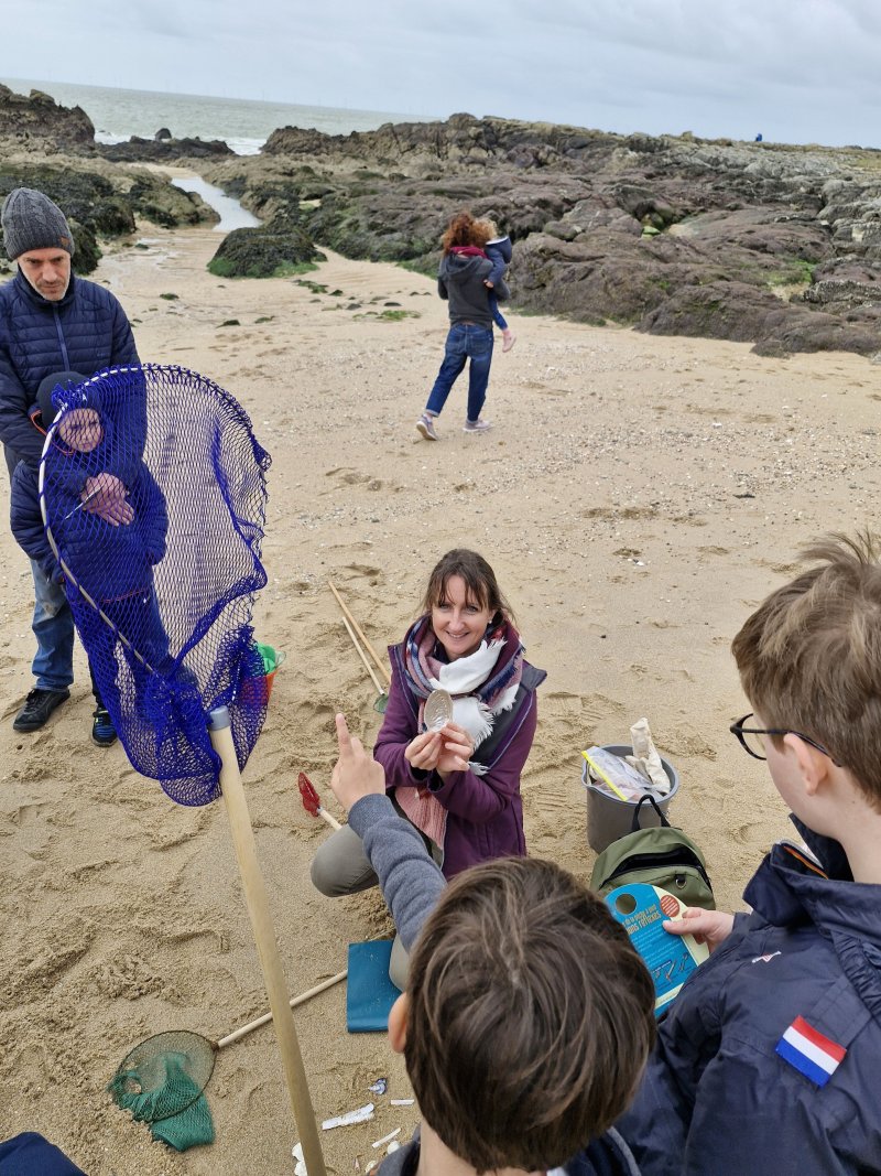 Initiation à la pêche à pied