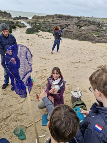 Initiation à la pêche à pied