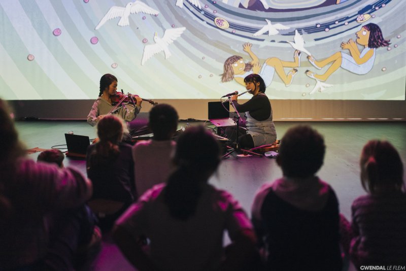 Alf & Orel, un concert dessiné de Yurie Hu & Izza Nguyen