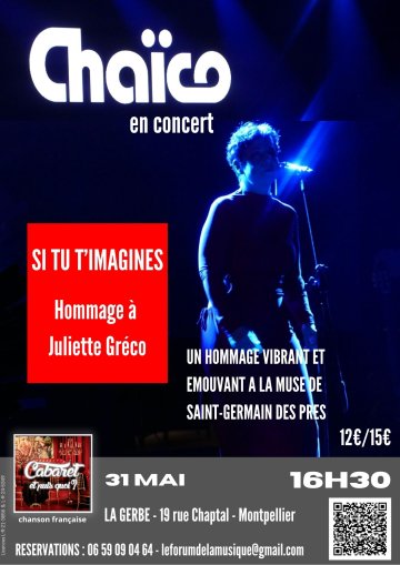 "Si tu t'imagines", hommage à Juliette Gréco