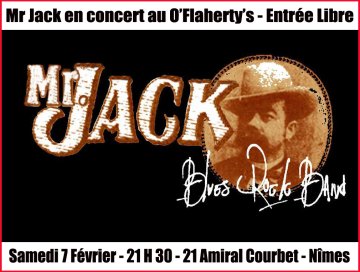 Mr Jack en concert au O'Flaherty's