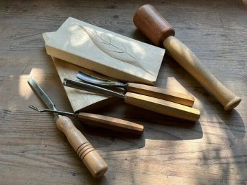 Initiation taille de bois : outils et gestes