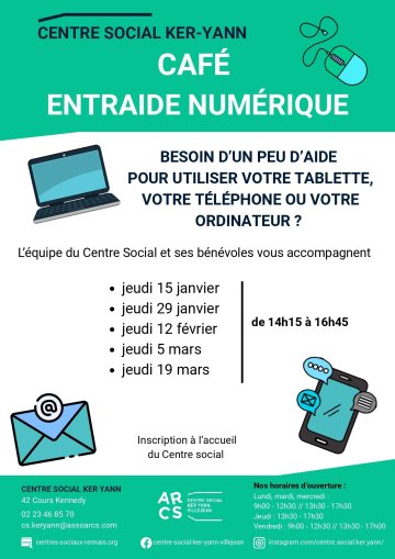 Café d'entraide numérique
