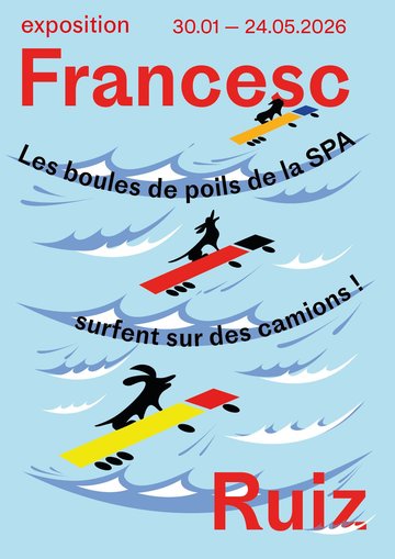 Francesc Ruiz – Les boules de poils de la SPA surfent sur des camions !