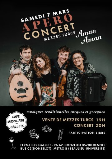 Apéro-Concert Aman Aman