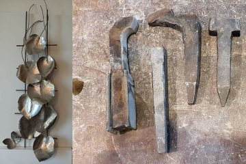 Travail de la feuille de métal à la manière de l'orfèvre / Académie d'art de Meudon