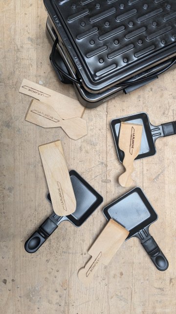 Fabriquez vos spatules pour poêlons à raclette avec La Planche
