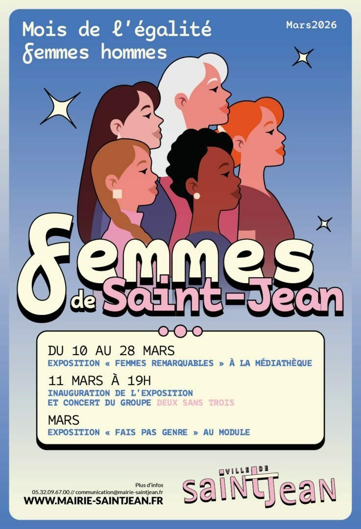 Inauguration Exposition Femmes remarquables &amp; concert Deux sans trois