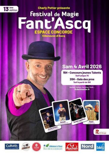13e édition du Festival de magie Fant'Ascq