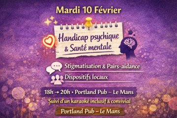 ☕ Café-débat – Handicap psychique & santé mentale
