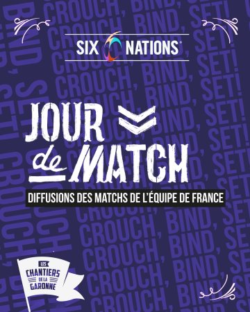 6 nations - Diffusion de tous les matchs