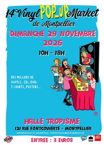 14° Vinyl Pop-Up Market de Montpellier