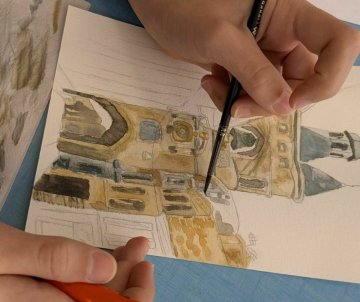 Stage aquarelle et illustration - vacances de février