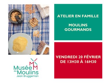 Atelier en famille : moulins gourmands