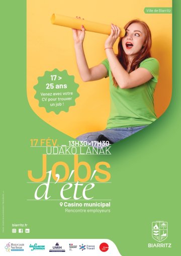 Jobs d'été - Udako Lanak