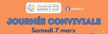 Journée conviviale du Comité des Fêtes de la Barrière Saint Marc