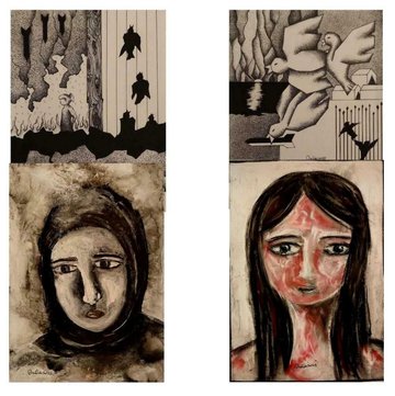 Stage de dessin, encre, peinture