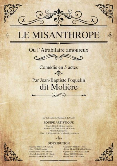 Le Misanthrope