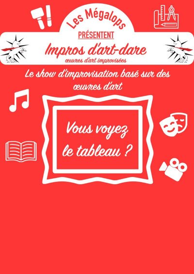 Impros d'art-dare : Œuvres d'art improvisées