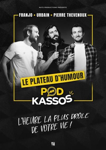 Podkassos, le podcast en live