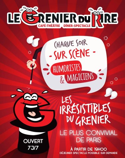 Le Grenier du Rire Dîner-spectacle