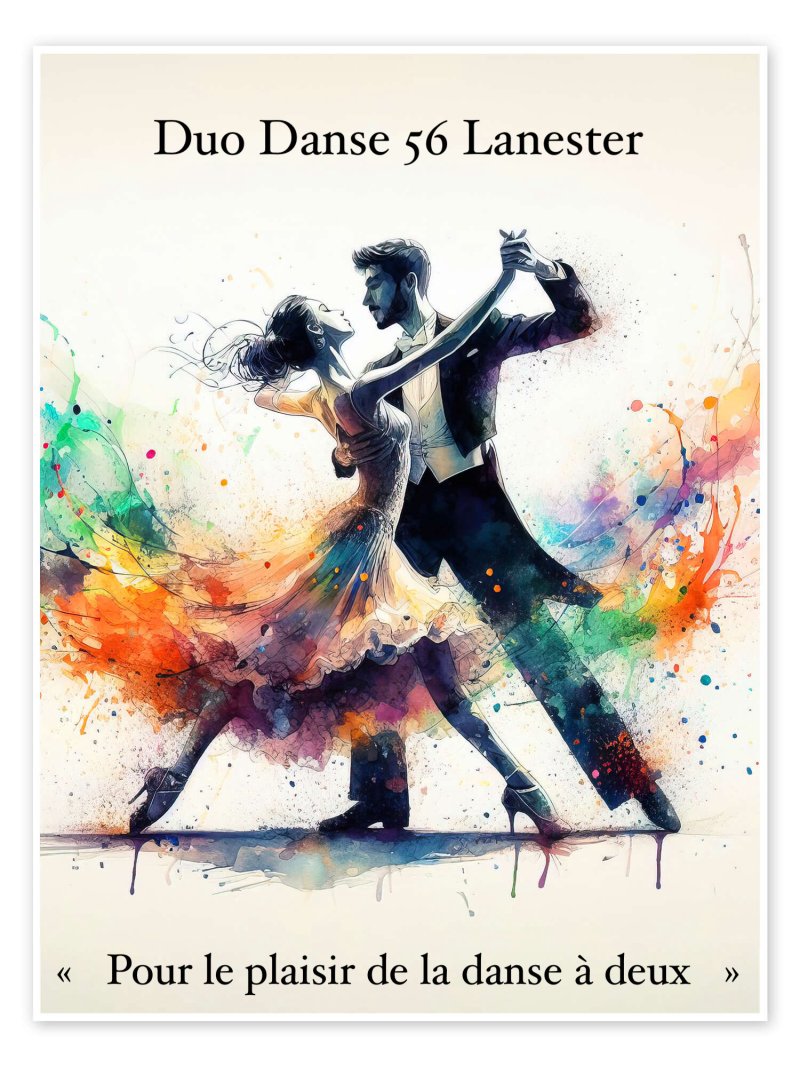 Cours collectifs de danses latines et les danses standards à Lanester