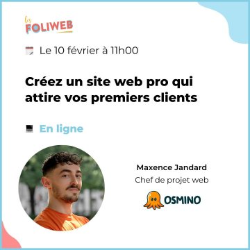 Créez un site web pro qui attire vos premiers clients (Les Foliweb)