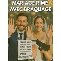 Mariage rime avec braquage
