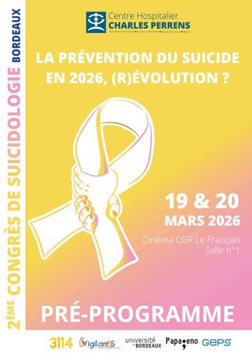 2ème Congrès de suicidologie - 500 participants