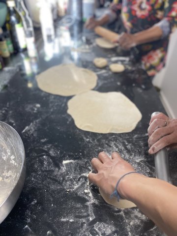 Atelier cuisine au Centre social de Bagatelle