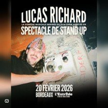 LUCAS RICHARD SPECTACLE DE STAND UP