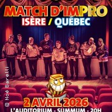 Match d'Impro Isère / Quebec