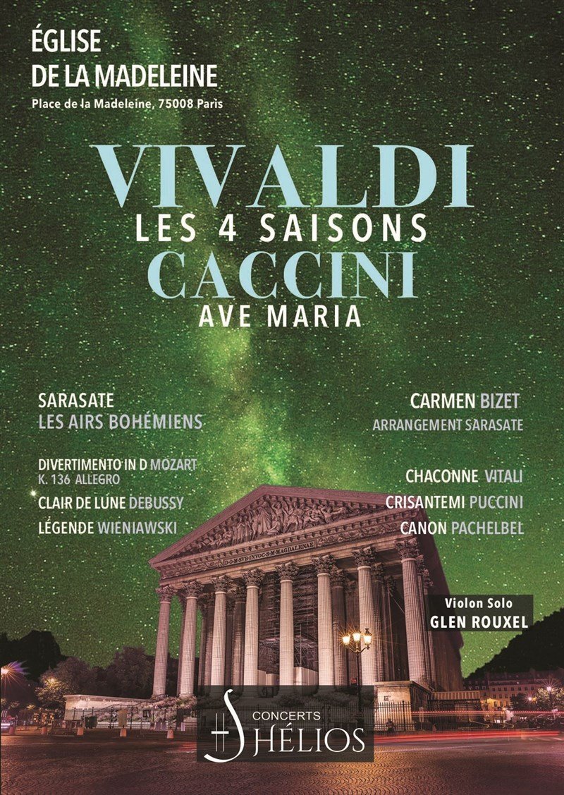 Les 4 Saisons de Vivaldi, Ave Maria et Célèbres Concertos
