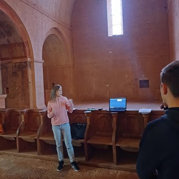La physique ondulatoire à l'abbaye du Thoronet