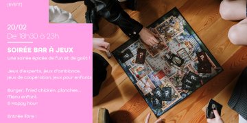 Soirée bar à jeux & Loup garou géant