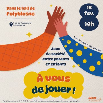 À vous de jouer !