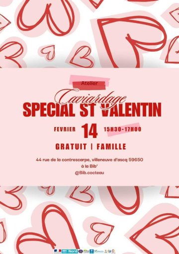 Atelier Caviardage – Spécial Saint-Valentin