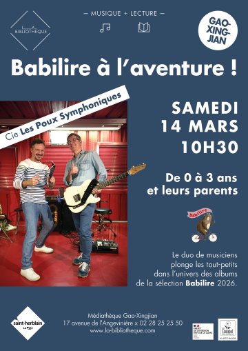 Babilire à l'aventure ! par les Poux Symphoniques