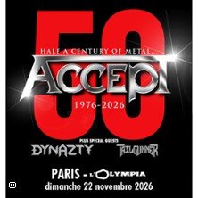 Accept 50Th Anniversary Tour 2026