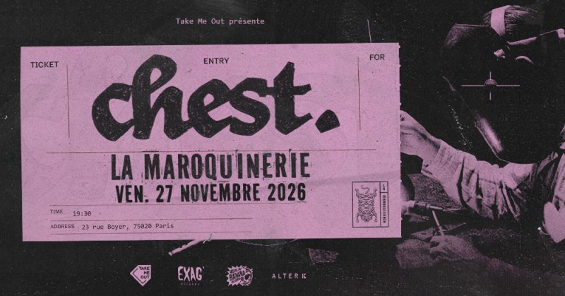 Take Me Out : chest. en concert à Paris