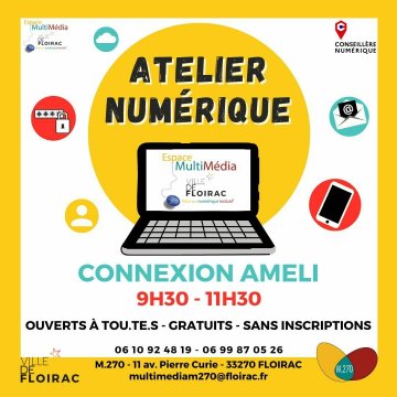Atelier Numérique - Connexion Ameli
