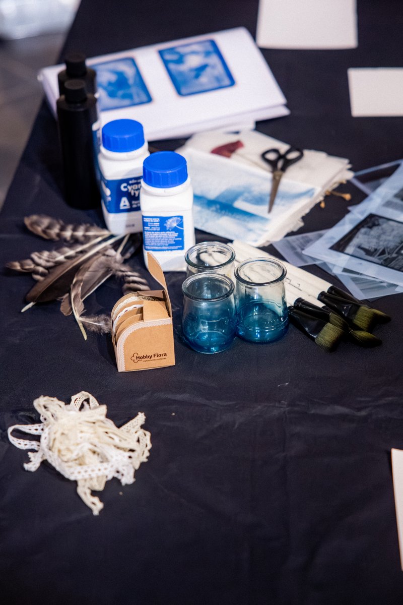 Atelier autour du cyanotype