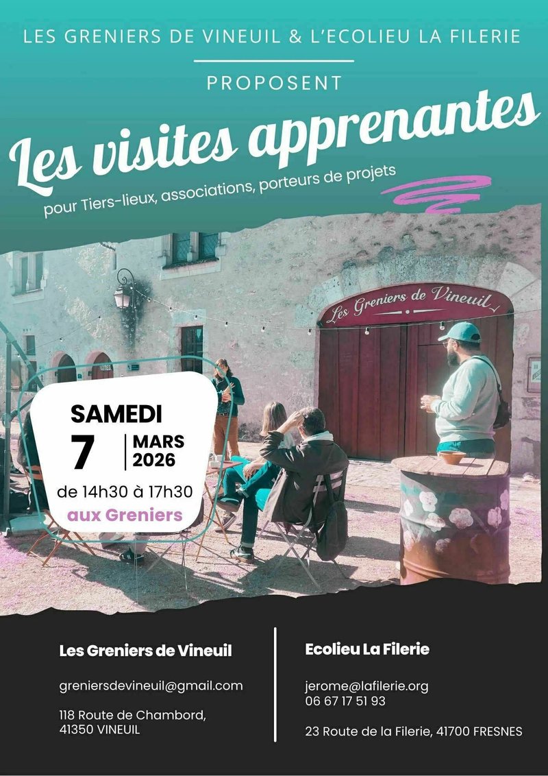 [VISITES APPRENANTES] : A la découverte de tiers-lieux inspirants