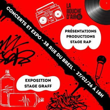 Concert Stage Rap - Pépinière Horizon x Bouche d'Air
