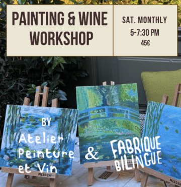 Atelier Peinture en ANGLAIS pour adultes