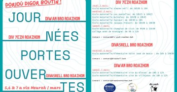 Ecole maternelle Jacques Prévert : portes ouvertes des classes bilingues breton - français