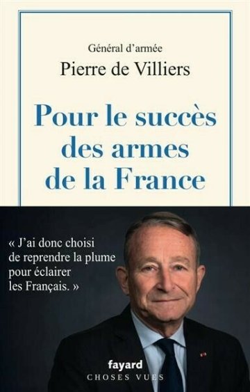 Dédicace du Général Pierre de Villiers, "Pour le succès des armes de la France" à Bordeaux