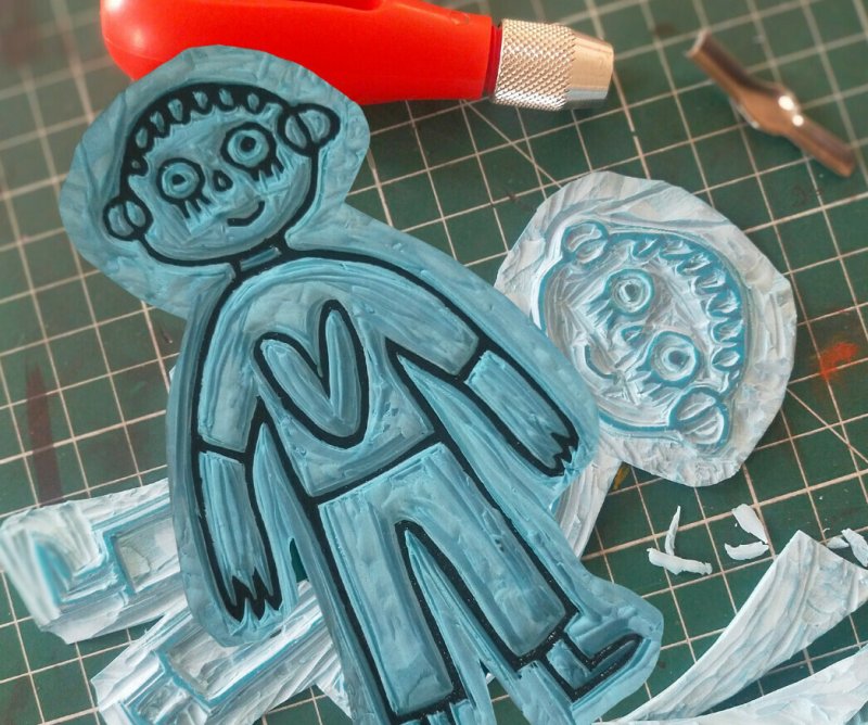 Atelier linogravure