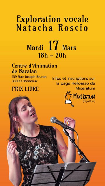 Atelier d'exploration vocale