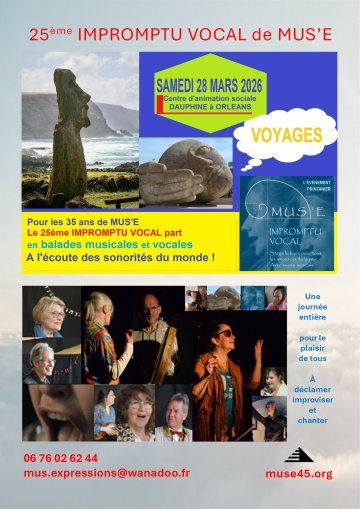 25ème IMPROMPTU VOCAL : Voyages, le retour